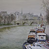 Early spring. Bargies on Seine, 2014
45x62 cm; ��� ������� ����� ������