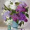 Lilac and lilies of the valley, 2016
41x31 cm; ������� �� ���������