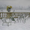 Snow. The Luxembourg Gardens, 2013
52x63 cm; ��� ������� ����� ������
