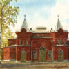 Theatre in Ostashkov, 2011
15x21 cm; ������� �� ���������