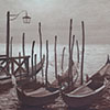 Venise. Gondoles au coucher du soleil, 2017
30x40 cm; ��� ������� ����� ������