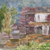 Waterfall in forest, 2004
26x26.5 cm; ��� ������� ����� ������