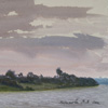 Volga. At dawn, 2006
18x26 cm; ��� ������� ����� ������
