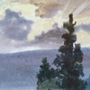 Sunset in Crimea, 2005
11x22 cm; ��� ������� ����� ������