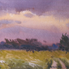 Sunset over field, 2007
14.5x27 cm; ������� �� ���������