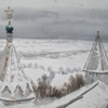 Winter. Aleksandrova Sloboda, 2002
20.5x29.5 cm; ��� ������� ����� ������