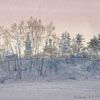 Winter evening. Nikolo Rozhok, 2011
20x30 cm; ������� �� ���������