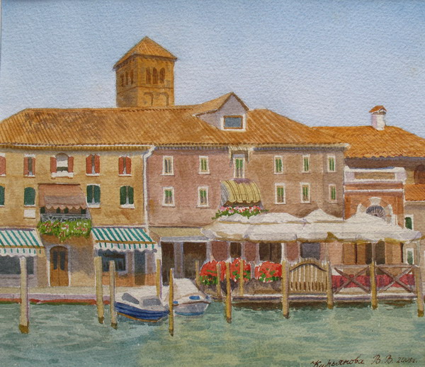 Victoria Kiryanova. Pier on Murano, 2008