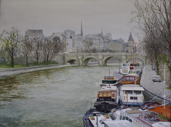 Victoria Kiryanova. Early spring. Bargies on Seine, 2014