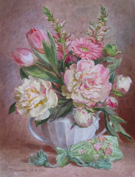 Victoria Kiryanova. Rose bouquet, 2010
