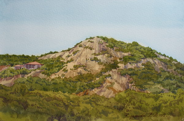 Victoria Kiryanova. Sarigerme. Summer sketch, 2012