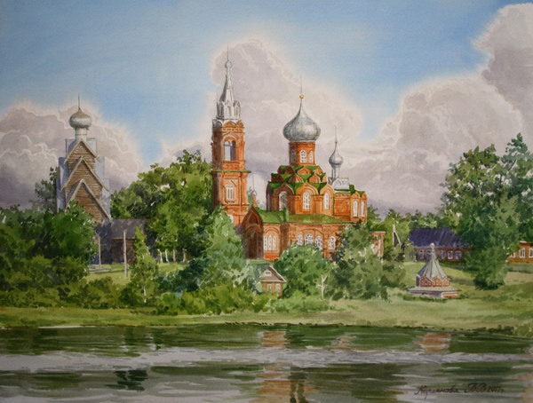 Victoria Kiryanova. Shirkov churchyard, 2011