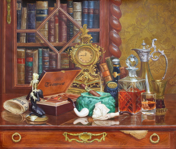Victoria Kiryanova. Cigars and tube, 2014