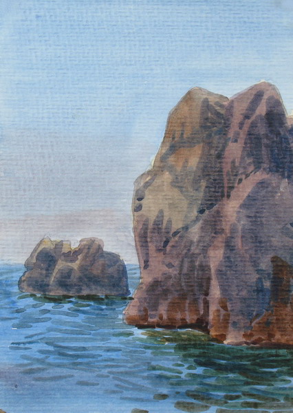 Victoria Kiryanova. Rocks in Gurzuf, 2005