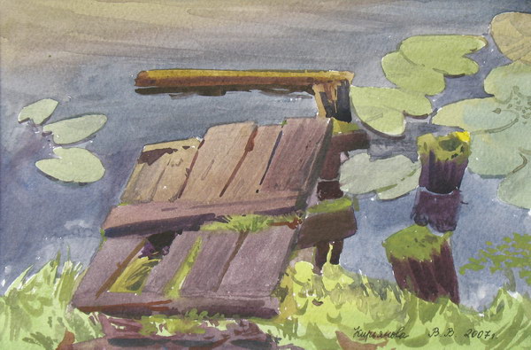Victoria Kiryanova. Old small bridge, 2007