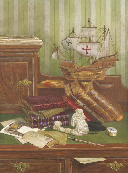 Victoria Kiryanova. Table of writer, 2007