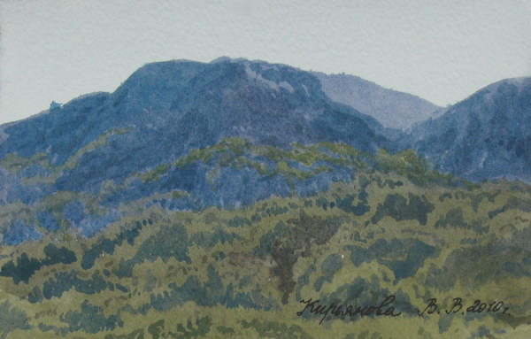 Victoria Kiryanova. Turkey. Mountains in Sarigerme, 2010
