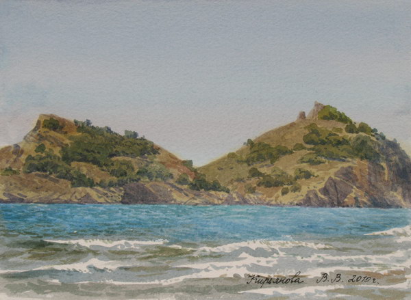 Victoria Kiryanova. Turkey. Sarigerme. Sea, 2010