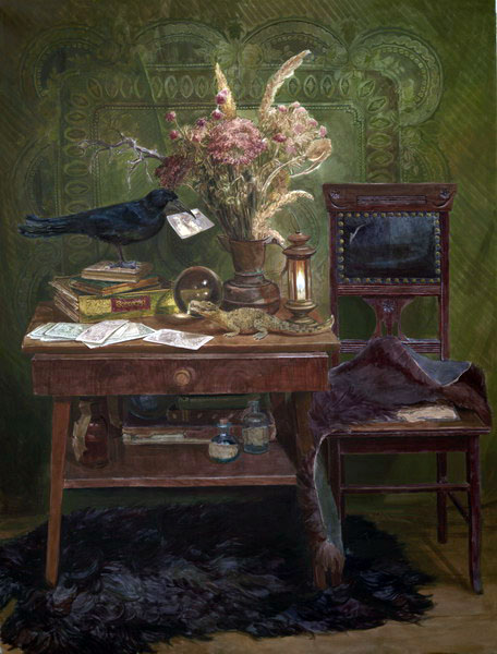 Victoria Kiryanova. At fortune-teller, 2004