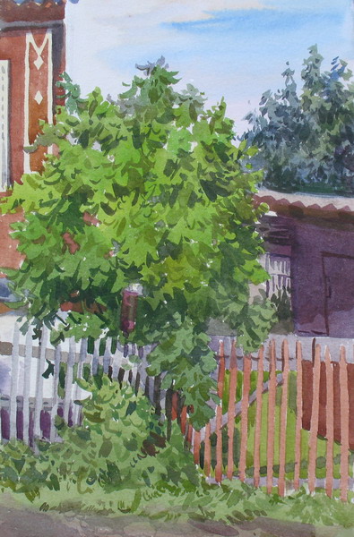 Victoria Kiryanova. At window, 2009