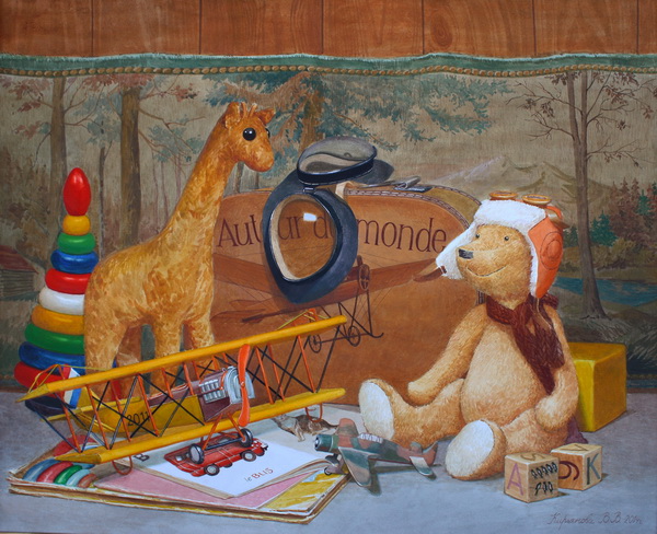 Victoria Kiryanova. Cosy nook of little traveller, 2014