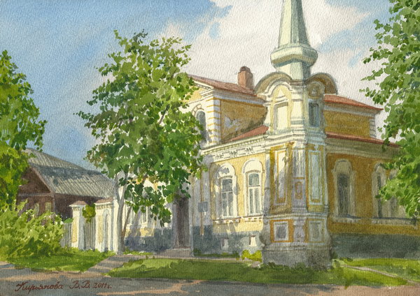Victoria Kiryanova. Street in Ostashkov, 2011