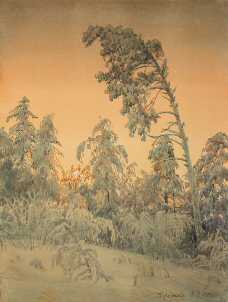 Victoria Kiryanova. Nippy evening, 2014