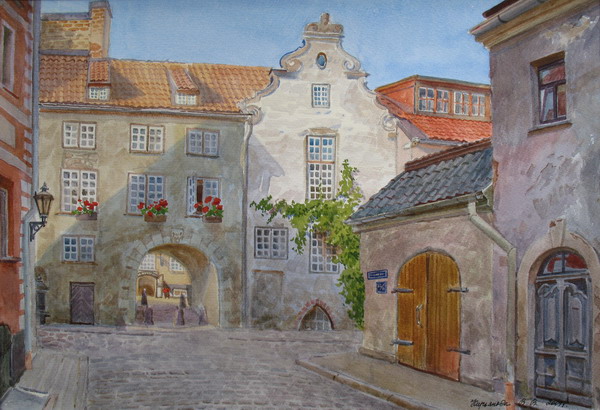 Victoria Kiryanova. Old Riga. Swedish gate, 2009