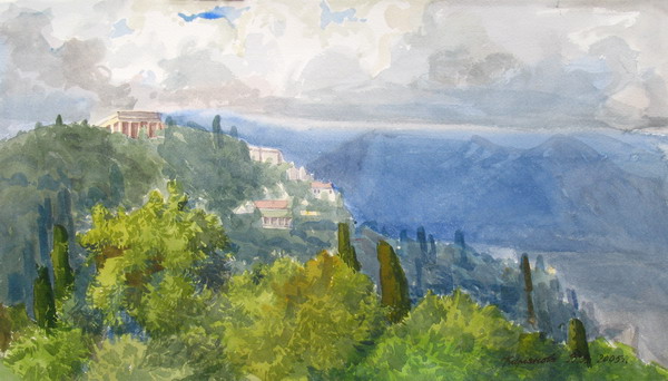 Victoria Kiryanova. View off Aj-Petri mountain, 2005