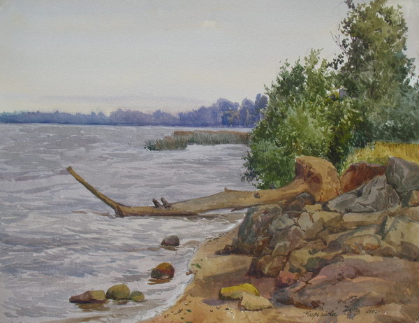 Victoria Kiryanova. Volga. Peaceful nook, 2006
