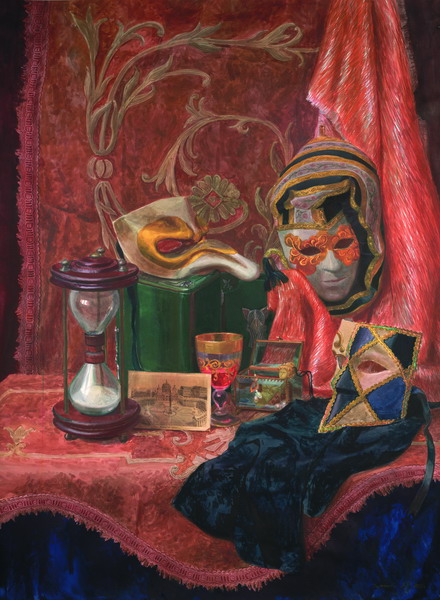 Victoria Kiryanova. Time and Venice masques, 2005