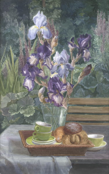 Victoria Kiryanova. Breakfast in country house, 2004