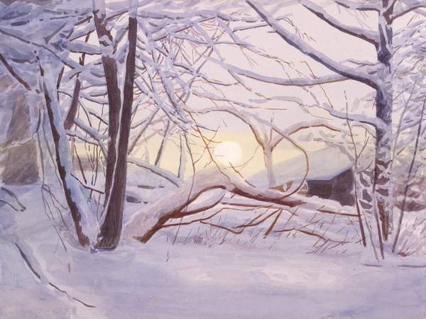 Victoria Kiryanova. Winter sun, 2011